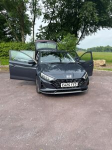 One of our ew I20s we can hire.