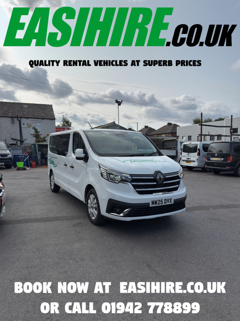 A minibus van hire in Edinburgh