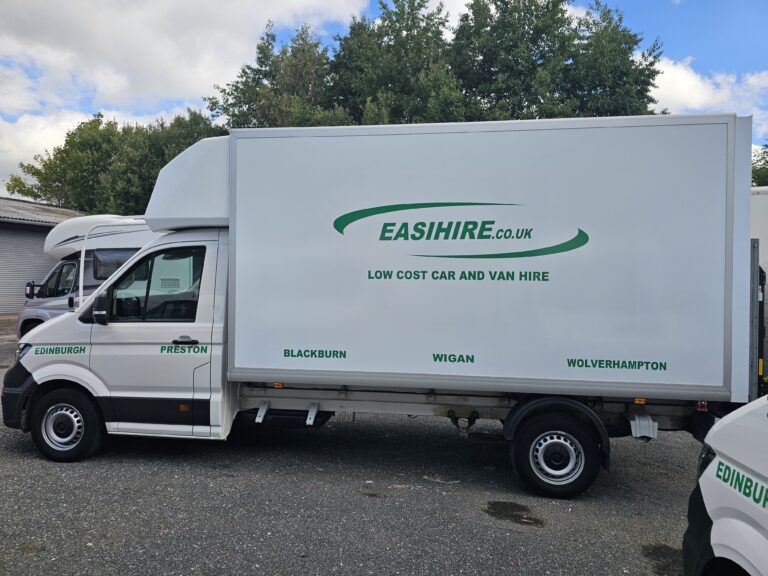 Luton Van Hire in Blackburn with Easihire