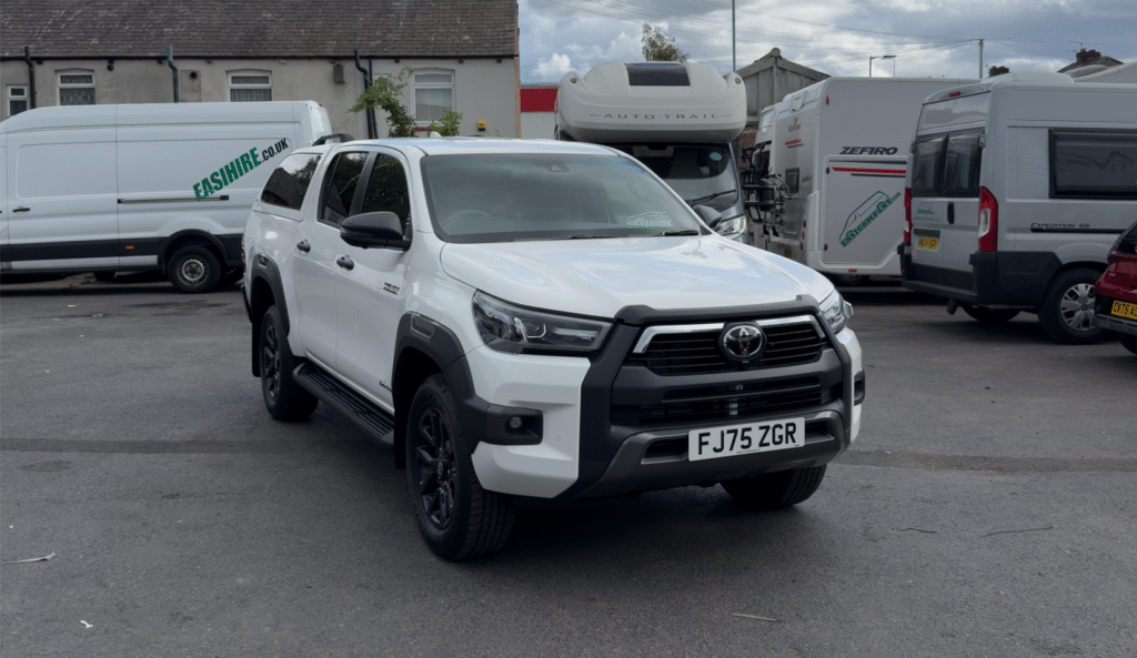 One of our new hiluxs ready to hire now