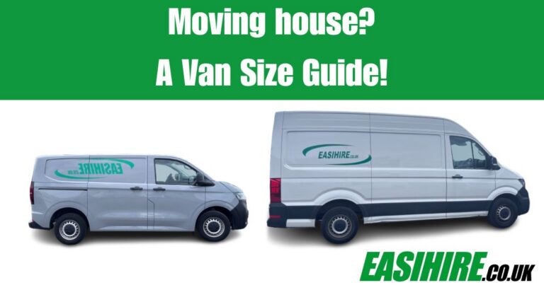 Wigan- Moving House? A van size guide!