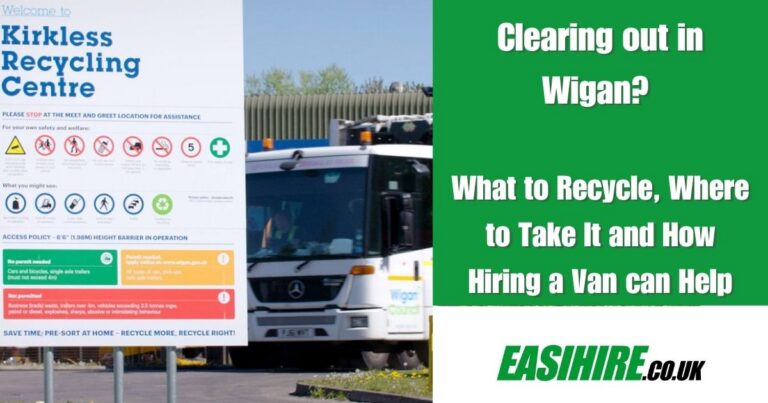 Wigan Recycling Guide: What to Recycle & How Van Hire Can Help